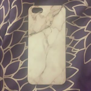 IPHONE SE MARBLE CASE (PLASTIC)